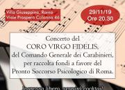  Il Coro Virgo Fidelis a Villa Giuseppina